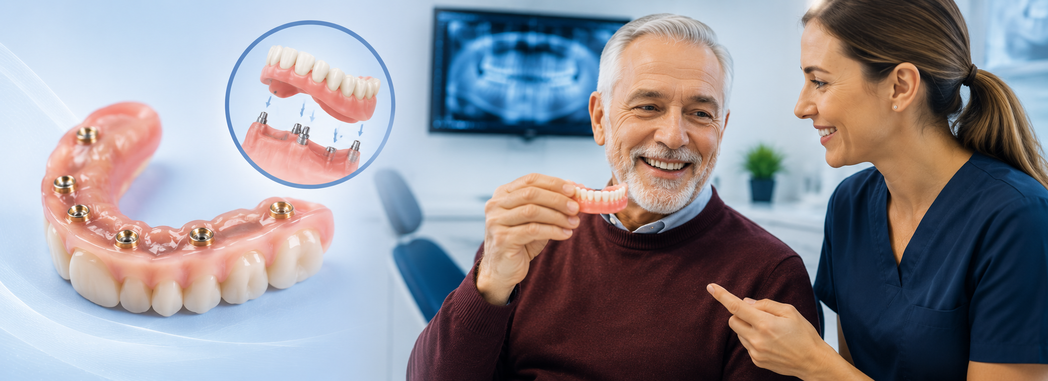 Snap-In Dentures
