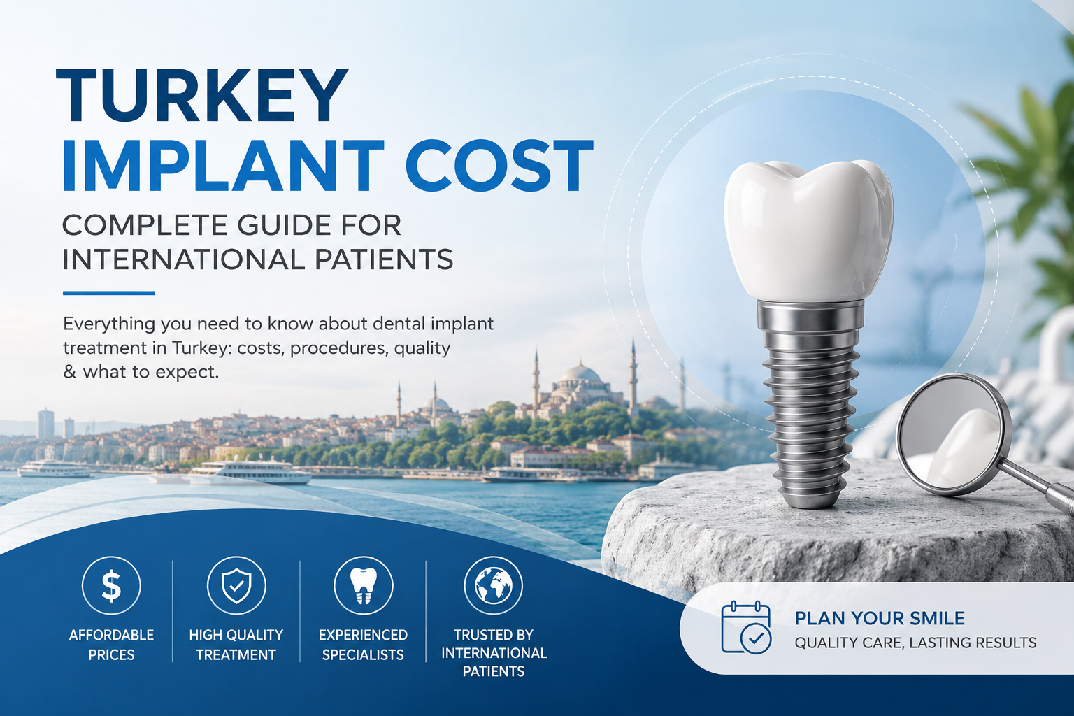 Turkey implant cost complete guide for international dental patients