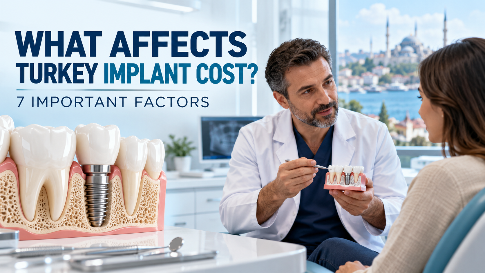 What affects Turkey implant cost