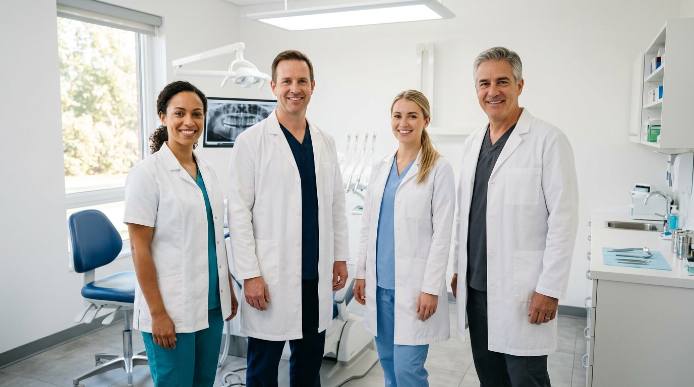 Dental clinic team in room 04d975ac60