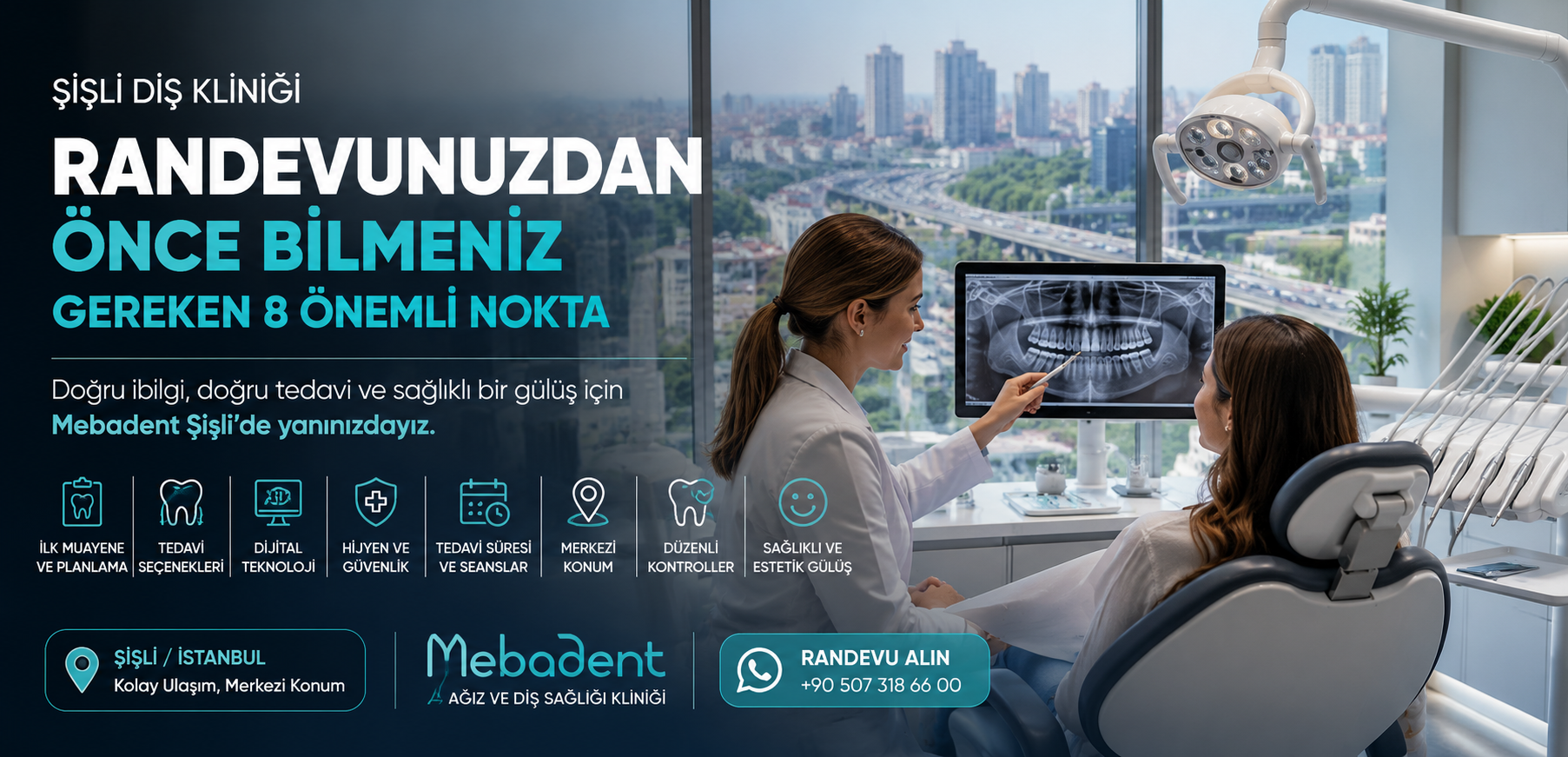 Şişli Diş Kliniği Randevusu Almadan Önce Bilmeniz Gereken 8 Önemli Nokta