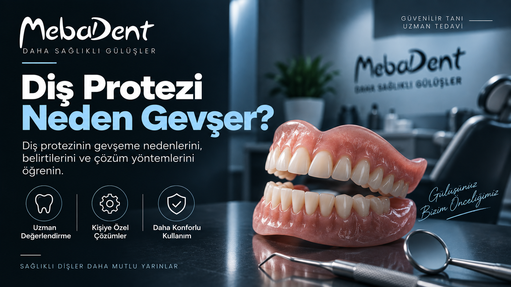 Diş Protezi Neden Gevşer?